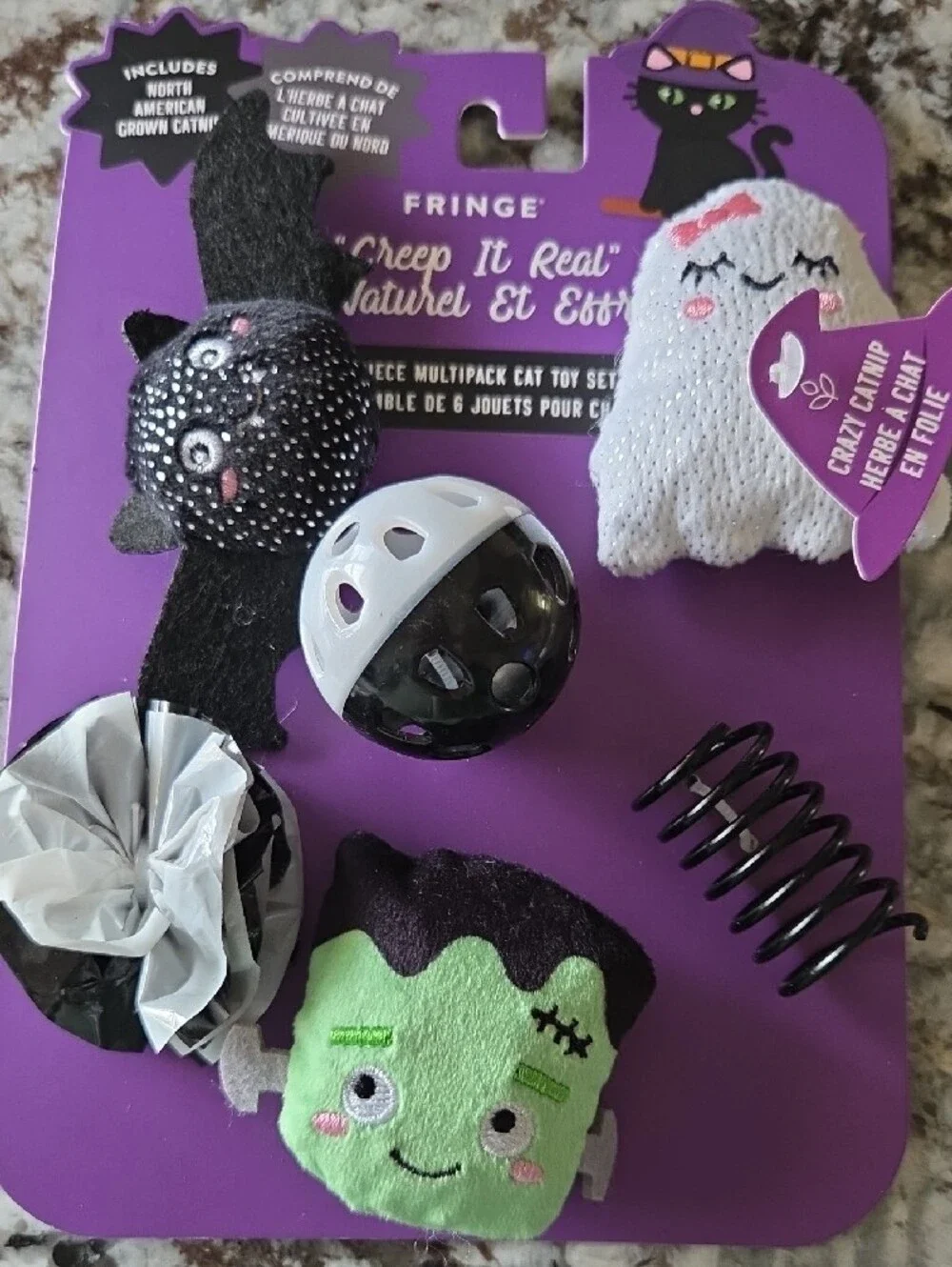 Fringe Studio Halloween Cat Toy Set